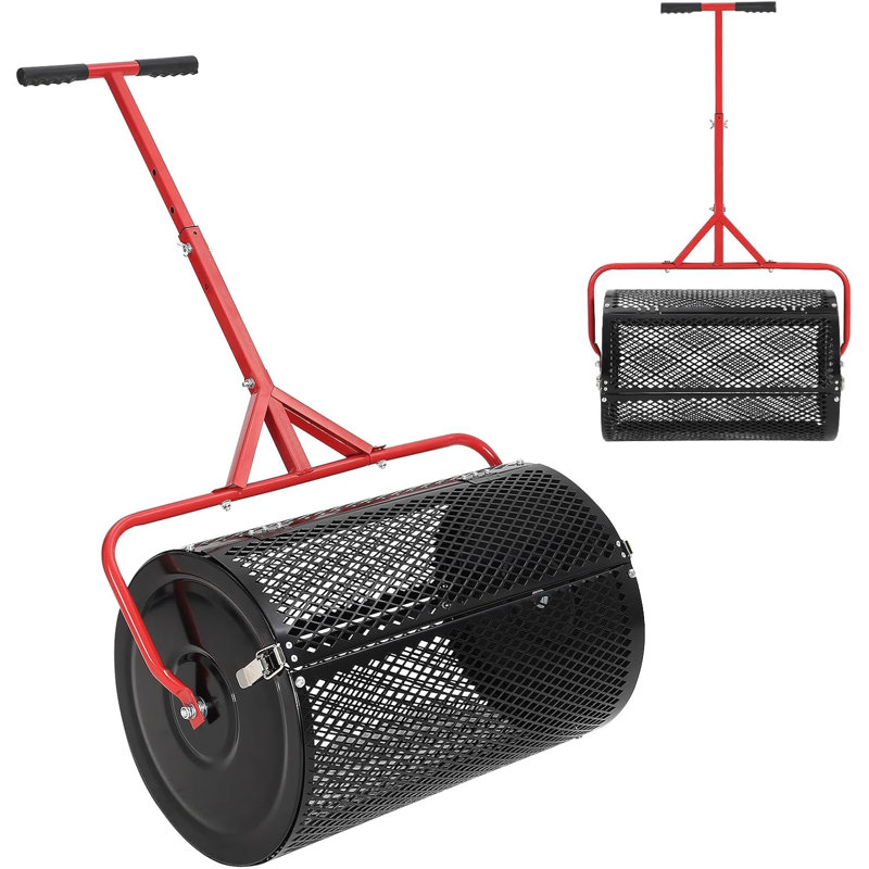 24 Inch Peat Moss Spreader with T Shaped Handle