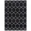 Tapis tissé à motif géométrique Trellis