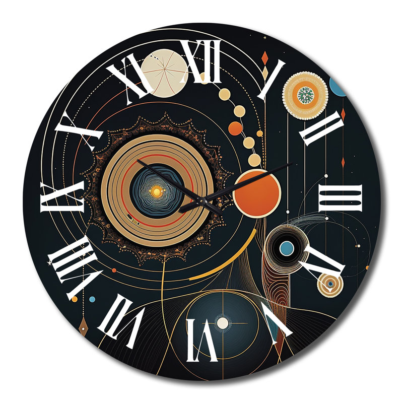 Horloge murale Earline, Grand