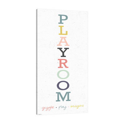 "Playroom 2", toile tendue par Gigi Louise