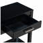 Console de 62,2 po avec 3 tiroirs peints avec tablette inférieure et poignées en fer, table de canapé minimaliste pour salon, couloir, cuisine, chambre à coucher, bureau
