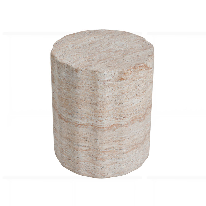 Outdoor/Indoor Lightweight Concrete Side Table