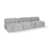 Grey Boucle Fabric