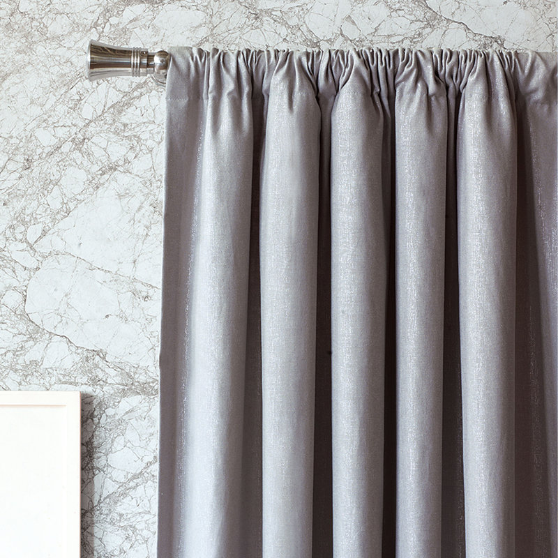 Eloise Room Darkening Curtain Single Panel, 96" W x 120" L