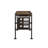 Endang Weathered Oak & Black Finish Writing Desk
