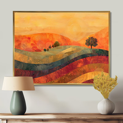 Ifenna, fleurs saisonnières dans un paysage champêtre IV - Fleurs saisonnières sur toile