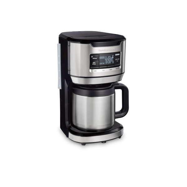 Cafetera programable Hamilton Beach® FrontFill de 12 tazas con jarra térmica