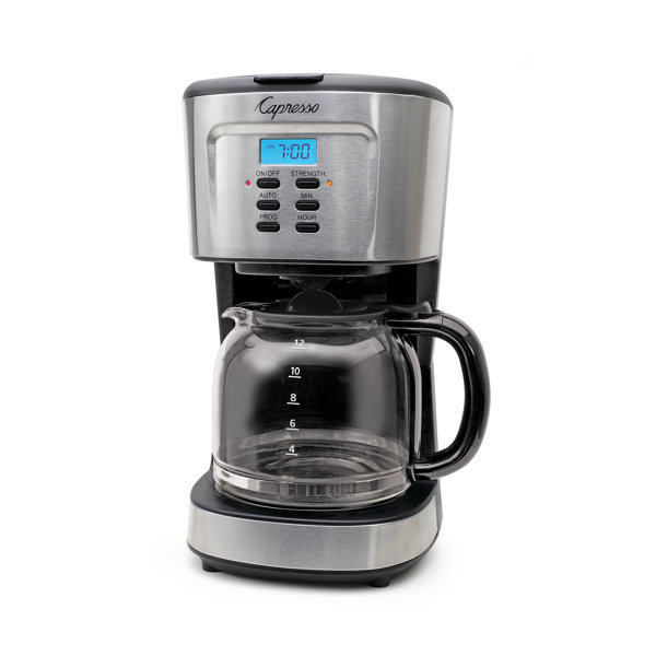Cafetera programable Capresso de 12 tazas