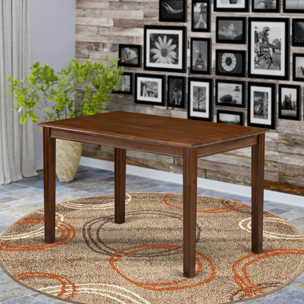 Mesa de cocina y comedor rectangular Yarmouth, 30x48 pulgadas
