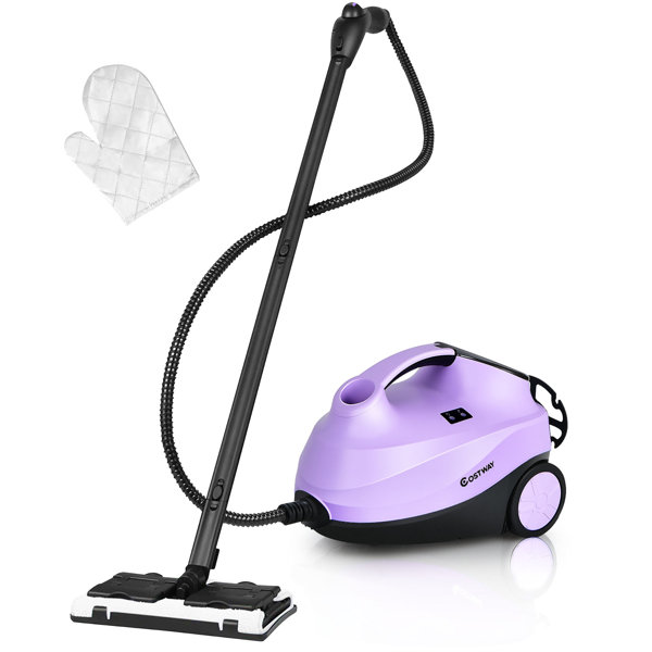 Aspiradora sin bolsa y trapeador a vapor Costway
