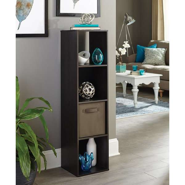 Cubeicals 47.56'' H x 12.24'' W Estantería de 4 cubos