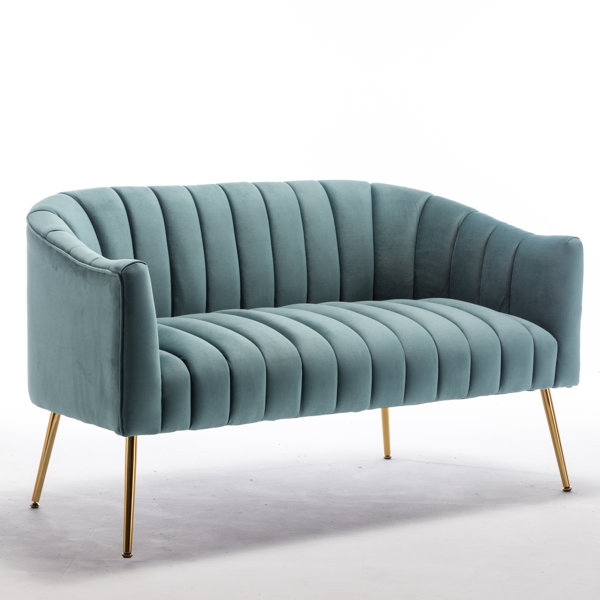 Sillón de terciopelo Murrow de 50.6 pulgadas