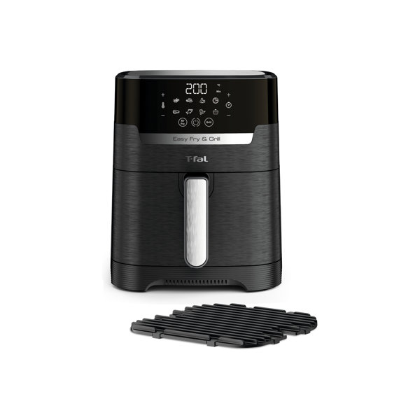 Freidora de Aire y Parrilla T-fal Easy Fry & Grill Xl 2 en 1, 4.4 Cuartos