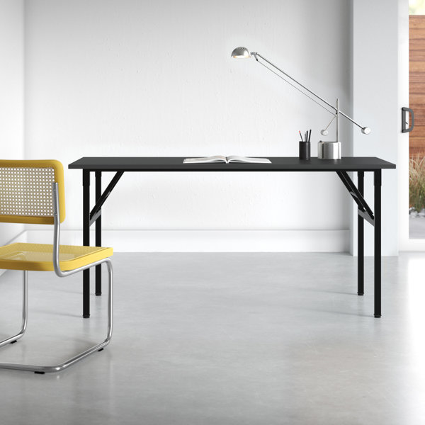 Escritorio rectangular plegable Rodas