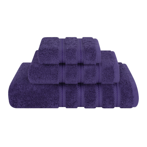 Set de Toallas de Baño Turcas 3 Piezas 100% Algodón, Super Suaves y Absorbentes Colección Darcelle