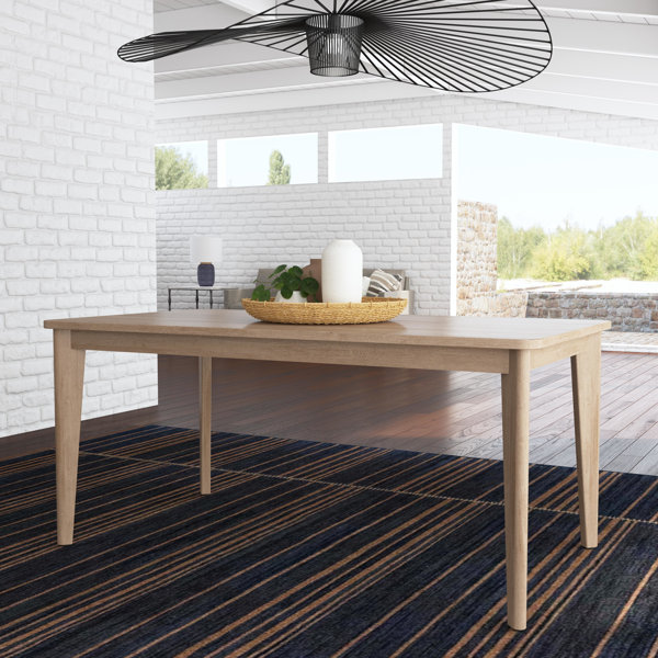Mesa de comedor rectangular Landeros 65'' L x 35'' W