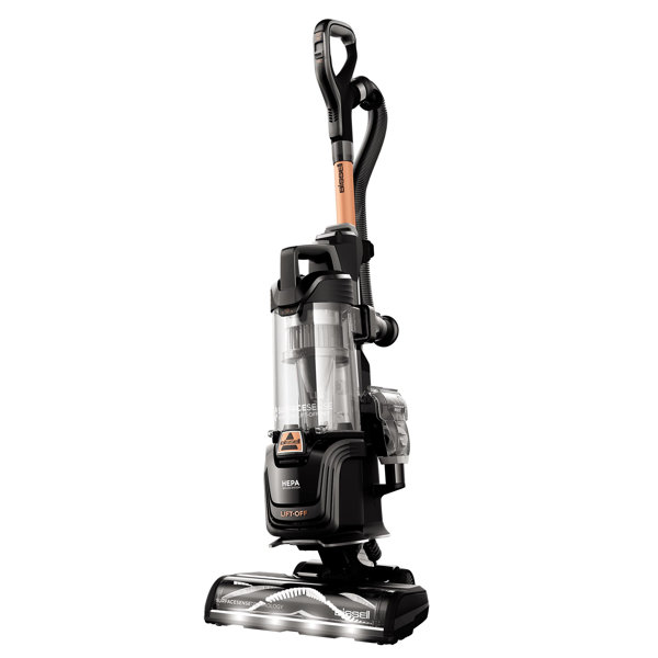 Aspiradora vertical BISSELL SurfaceSense Allergen Lift-Off Pet, con cepillo multi-superficie sin enredos, luces LED y tecnología Lift-Off 3415