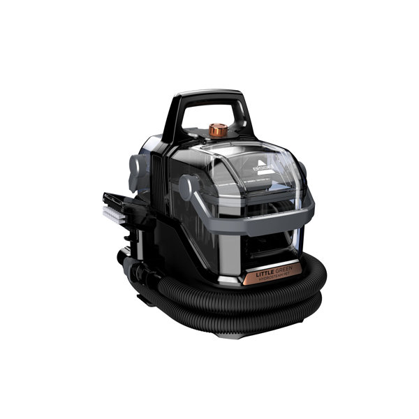 Limpiador portátil multiusos para alfombras y tapicería BISSELL Little Green HydroSteam, detallador para autos, modelo 3618