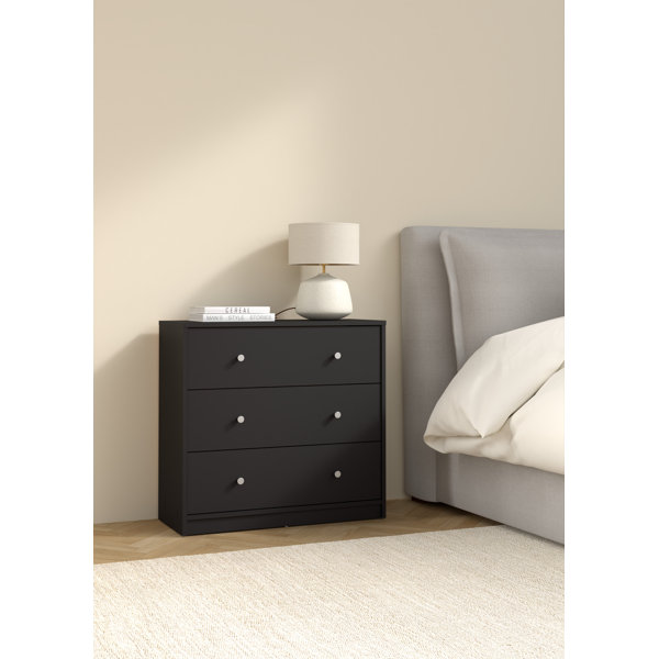 Cómoda Clanton de 3 cajones, 28.50'' de ancho