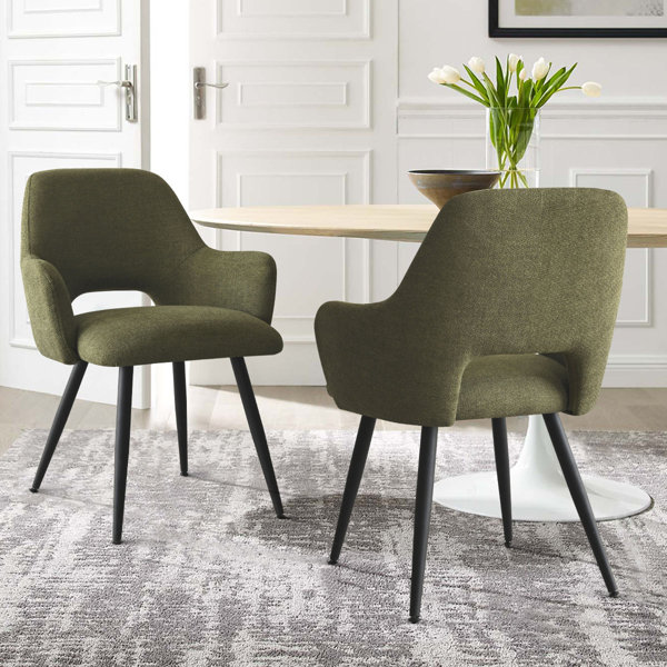 Sillón tapizado Matsuichi de 24 pulgadas de ancho