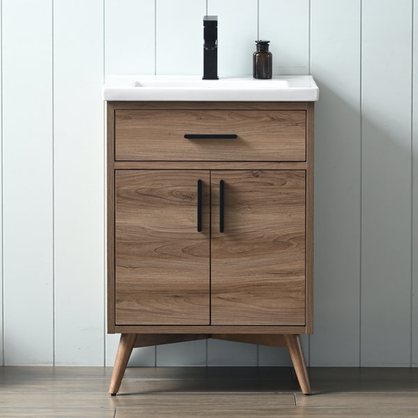 Binford 24'' Vanitorio Individual para Baño con Cubierta de Cerámica