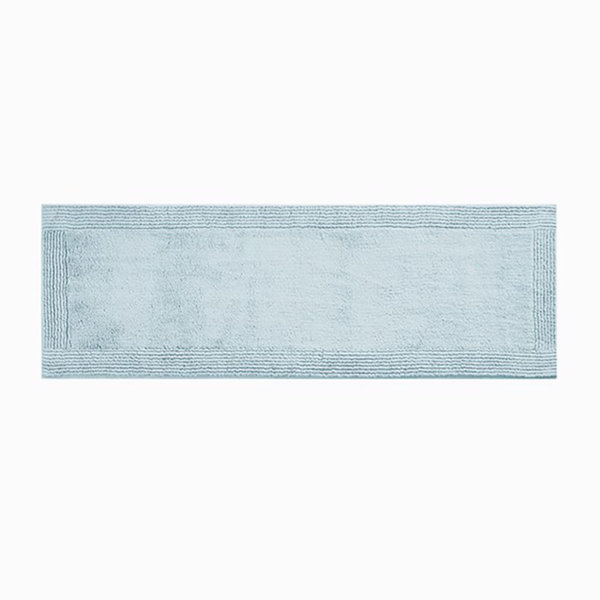 Alfombra de baño reversible de algodón Berges 3000 GSM - Hotelera de lujo, pelo alto de 0.75", lavable a máquina para baño de lujo