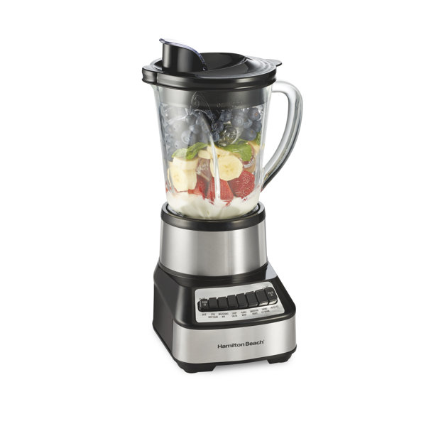 Licuadora multifunción Hamilton Beach® Wave Crusher® con jarra de vidrio de 40 oz.