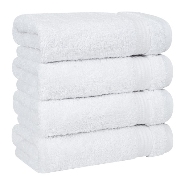 Set de toallas de mano turcas 100% algodón, 4 piezas suaves y absorbentes para manos y rostro