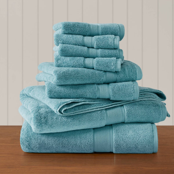 Set de Toallas Absorbentes 800GSM de Algodón 100% Ultra Suave