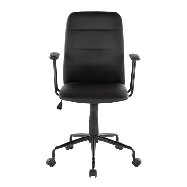 Silla giratoria Zion de 24 pulgadas con ruedas