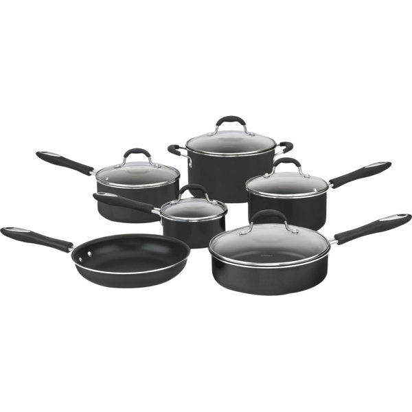 Set de utensilios de cocina de aluminio antiadherente Cuisinart Advantage de 11 piezas