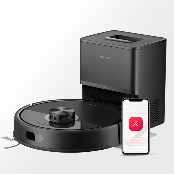 Roborock Q7 M5+ Aspiradora y Trapeadora Robot, Sistema Anti-Enredos Dual, Para Pelo de Mascotas y Alfombras, Succión 10000Pa, Autovaciado