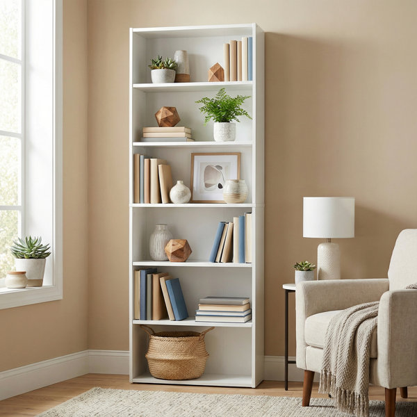 Estante estándar Sylvan de 6 niveles, 63" de alto x 24" de ancho