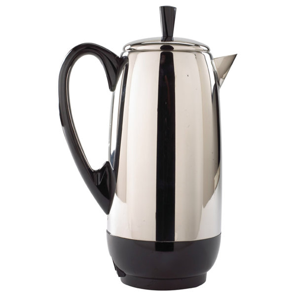 Cafetera de percolador Farberware 12 tazas Negro/Plateado