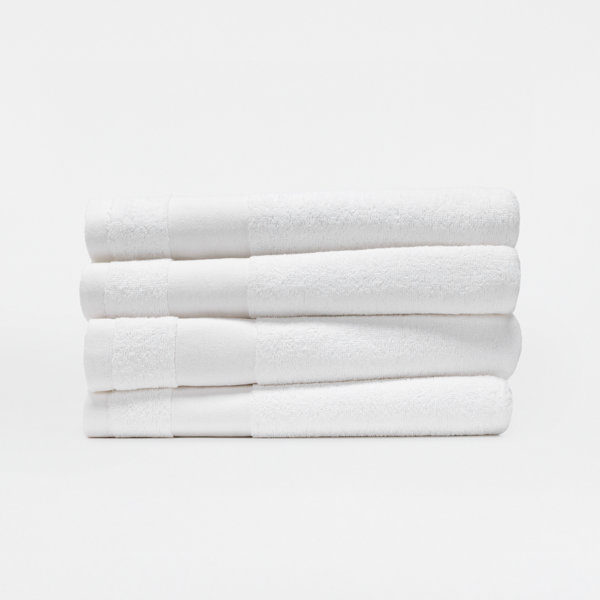 Toalla de baño de peso medio 100% algodón - Basics by Wayfair™