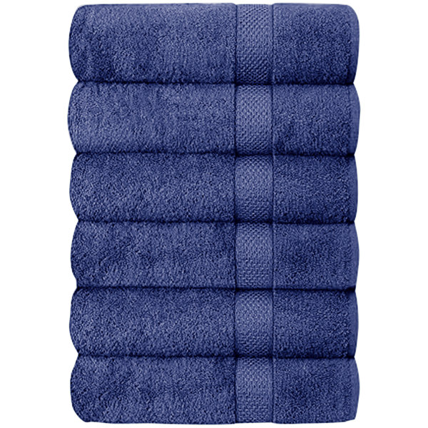 Toallas de baño 100% algodón para hotel y spa (juego de 6)