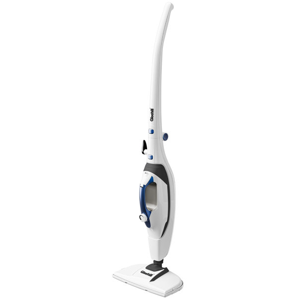 Trapeador a Vapor GLEEHILL con Vaporizador Manual Desmontable, Trapeador Plegable con Accesorios, Trapeador a Vapor para Alfombras, Pisos de Madera y Baldosas, Limpiador a Vapor Multisuperficie