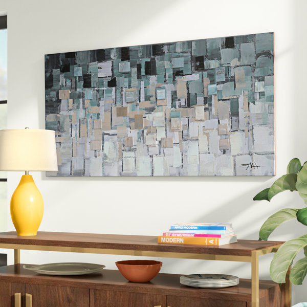 Decoración de pared abstracta moderna hecha a mano Alarriah