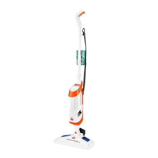BISSELL PowerFresh Lift-Off Pet Vaporizador de pisos, Limpiador para azulejos, baño, pisos de madera dura, 1544A, Naranja