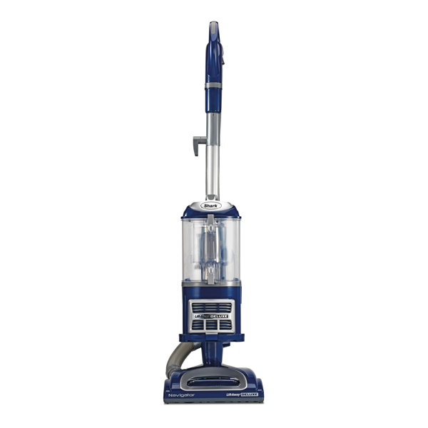 Aspiradora vertical Shark Navigator® Lift-Away® Deluxe con gran capacidad de depósito, filtro HEPA, dirección giratoria, herramienta para tapicería y herramienta para rincones