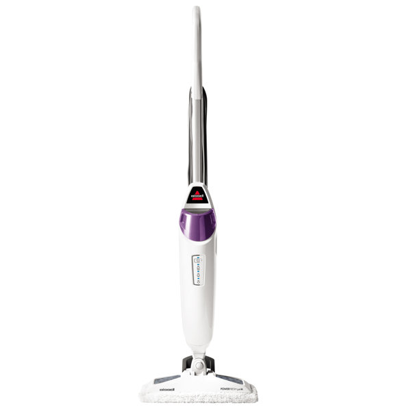 BISSELL PowerFresh Pet Trapeador a Vapor para Pisos Duros con Función de Fregado y Desinfección 19401