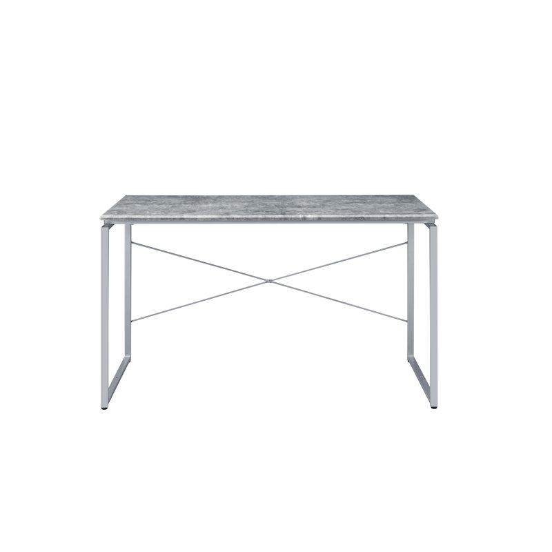 Bureau, Faux béton / argent
