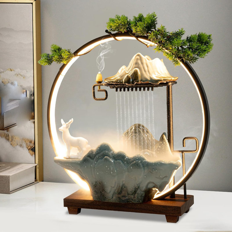 Fontaine de bureau en céramique