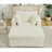 Soft Beige Oversized Chaise Lounge xpiyaer Living Room Seating Corduroy 47.8 Inch With Movable Ottoman-1004639376
