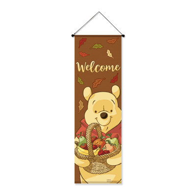 Disney Winnie the Pooh Fall Welcome Banner 15" x 47"
