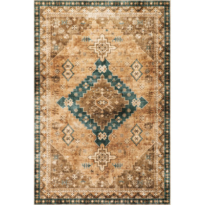 Precious SplashGuard Machine Washable Area Rug{BIVL35C