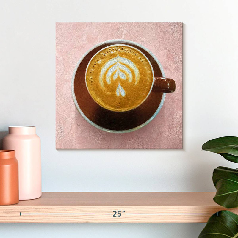 Yarlin Hot Cappuccino Coffee, 16" H x 16" W