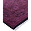 Overdyed Hand-Knotted Wool Modern-Contemporary Purple Runner 3' 0" x 7' 8"