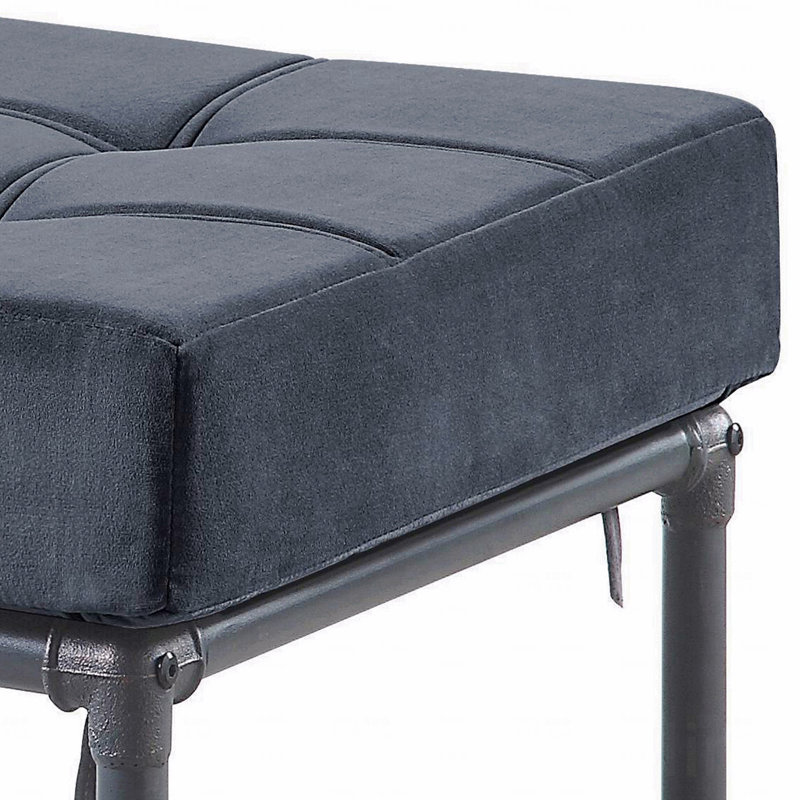 Rectangle Shape Fabric Upholstered Ottoman