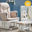 Reclining Glider Nursing Chair and Footrest-124210773